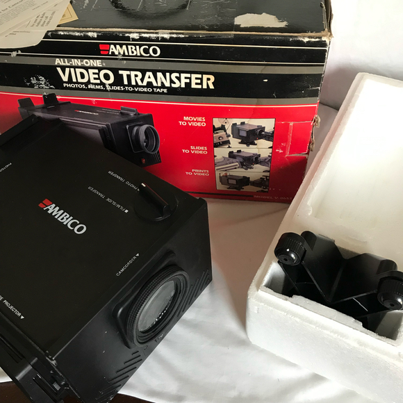 Ambico All-in-One Video Transfer System Model V-0652 in Original Box - Picture 4 of 5
